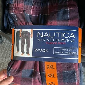 Men’s XXL Nautical pajama pants. 2 pair, brand new with tags